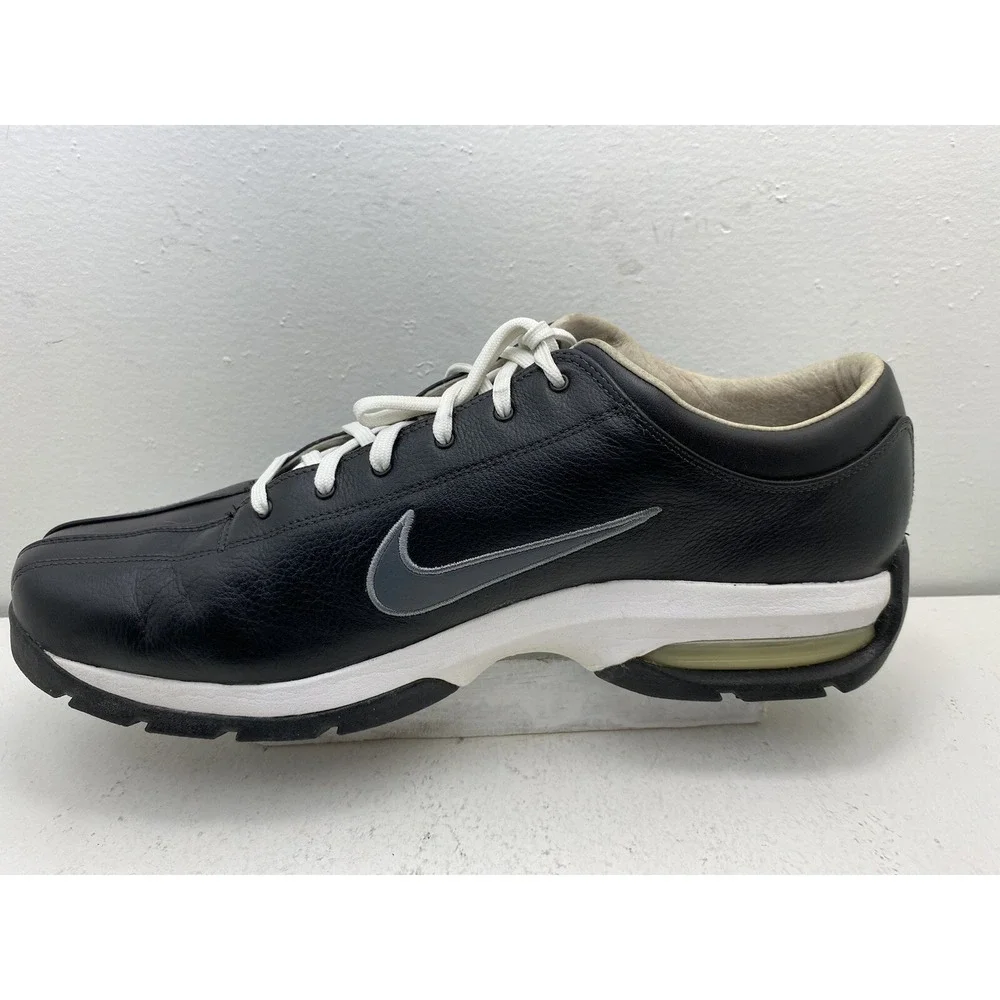 Nike Golf SP-5 Mens Sport Performance Black White Golf Shoes 10.5 307414